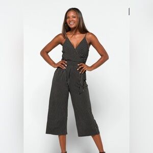 Kaileigh Rica Knit Crop Jumpsuit Size 3X NWT